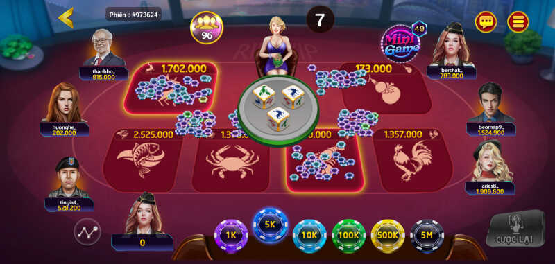 Chơi bầu cua Five88 vận may làm giàu trong tầm tay