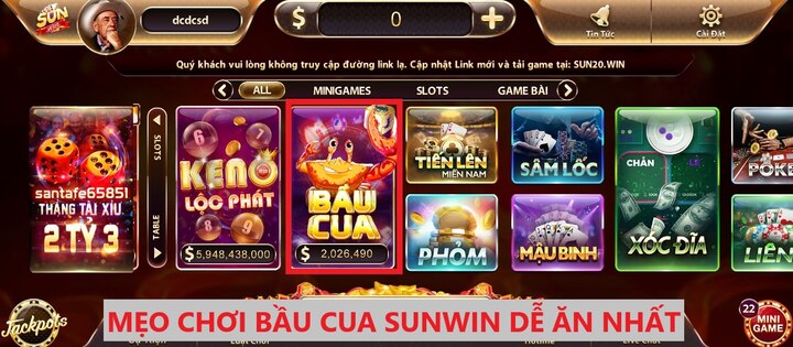 Tổng hợp những mẹo chơi bầu cua Sunwin hiệu quả nhất 2024